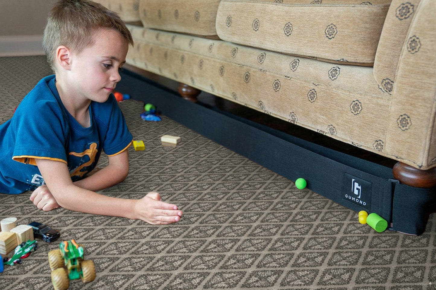 Underbed Blockers for Couch, Bed, and Sofa - Works for Cats, Dogs, and other Pets